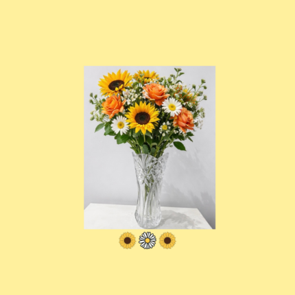 Sunshine Garden Vase